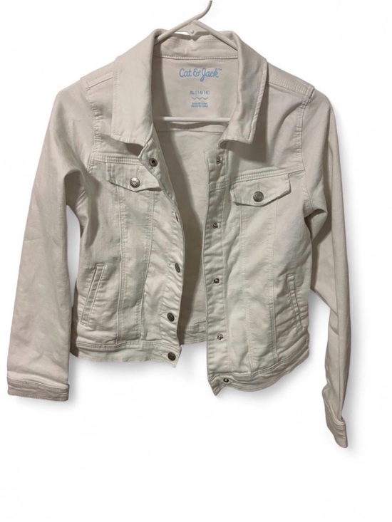 Cat & Jack Jackets & Blazers - Cat & Jack White Jean Jacket